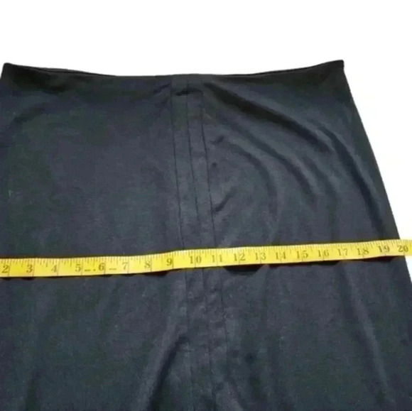 Fever London City Knightly Skirt Black Pencil Center Seam Women's plus size 14 - Picture 8 of 9